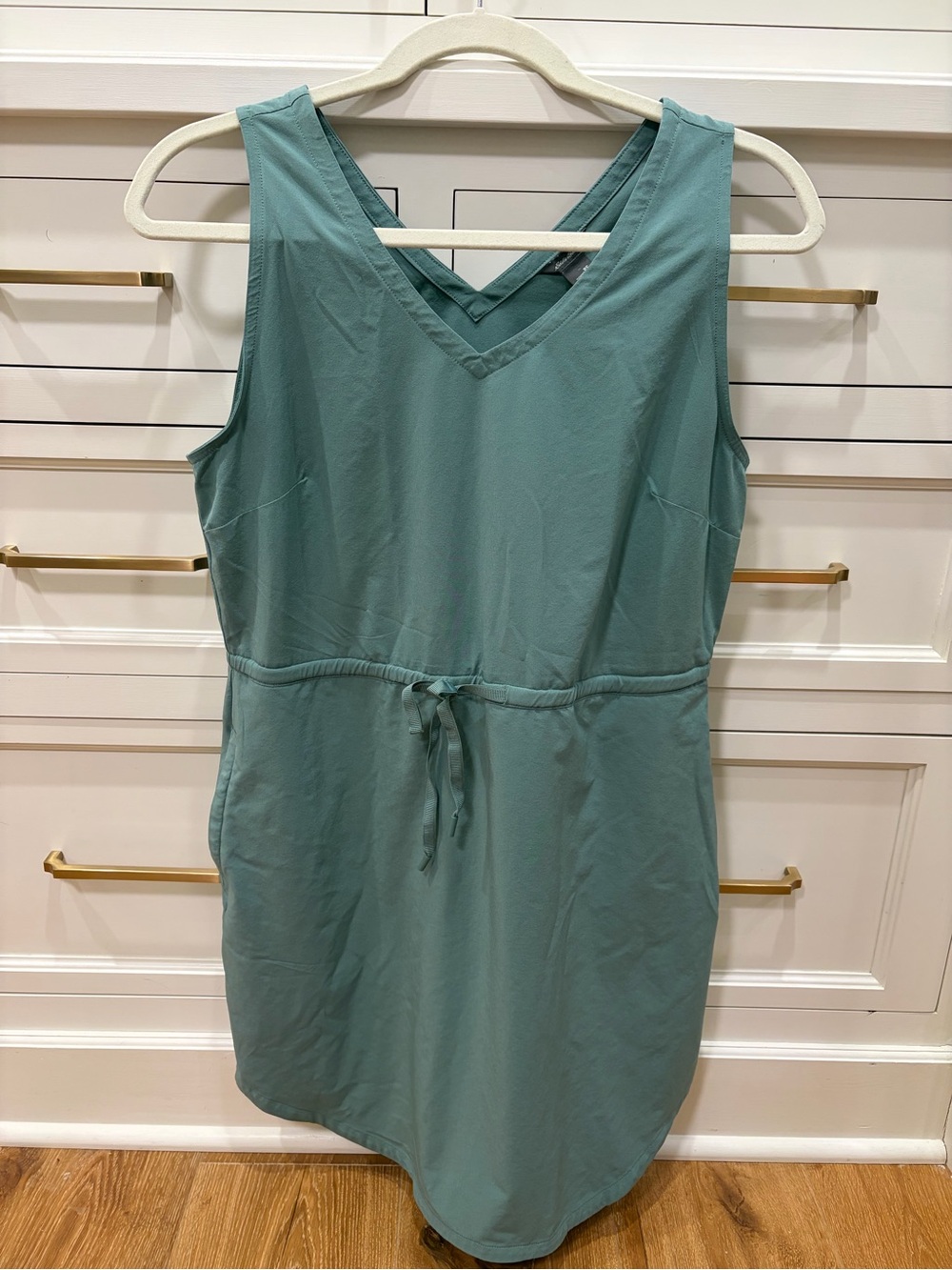 Eddie Bauer Teal Sleeveless Swim Cover-Up Dress